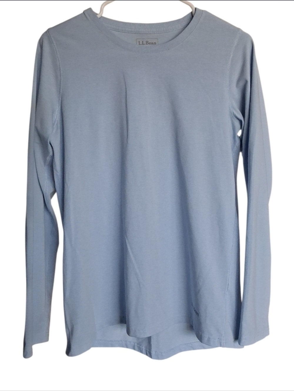 L.L.Bean Women's Long-Sleeve Performance Tee — Pale Blue